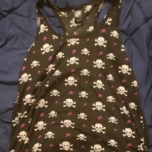 Skull tank top